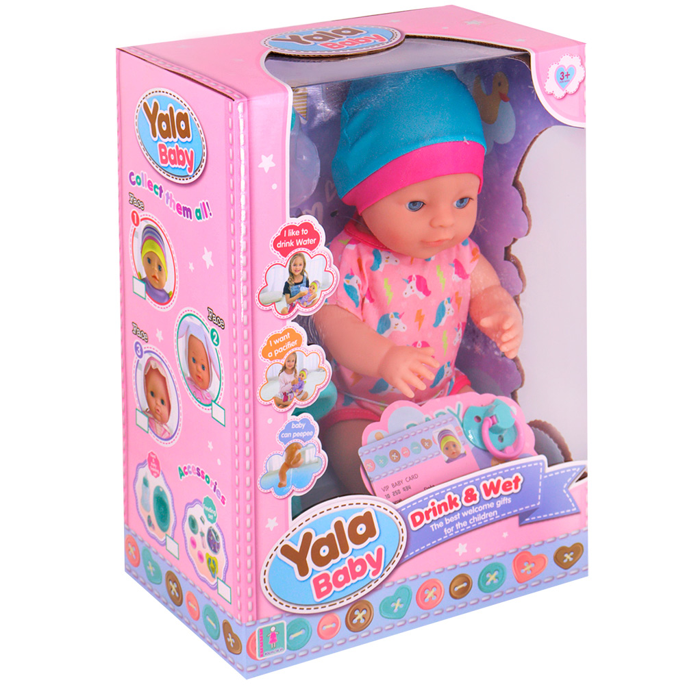 Пупс Yale Baby BL2340A-A 40 см. с аксесс. в кор.