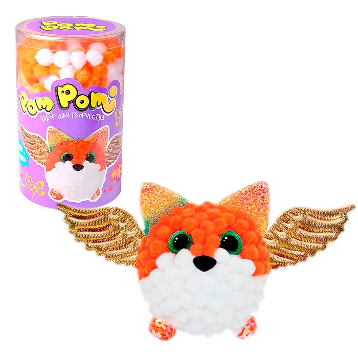 Набор для творчества Создай игрушку Pom Pom Фокси 32012