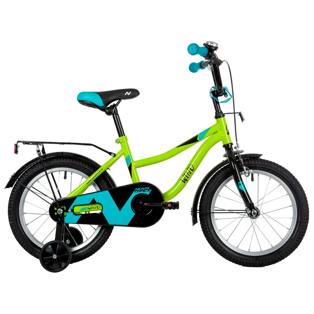 Велосипед двухколесный 16" WIND зеленый 163WIND.GN22
