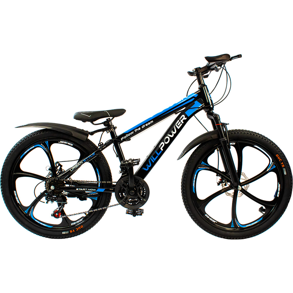 Велосипед 2-х 24" WILLPOWER синий FG23040113K-2