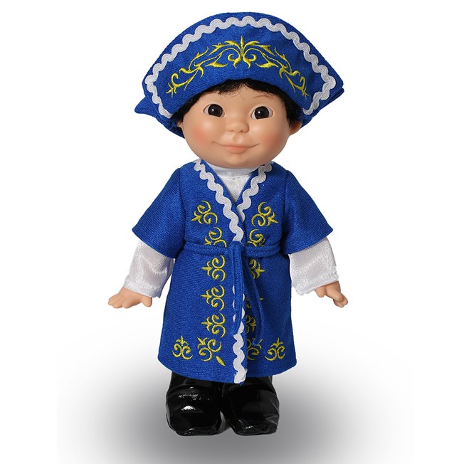 Веснушка в казахском костюме (мальчик).