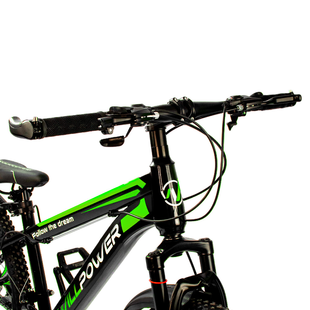 Велосипед 2-х 26" WILLPOWER зеленый FG23040114K-3