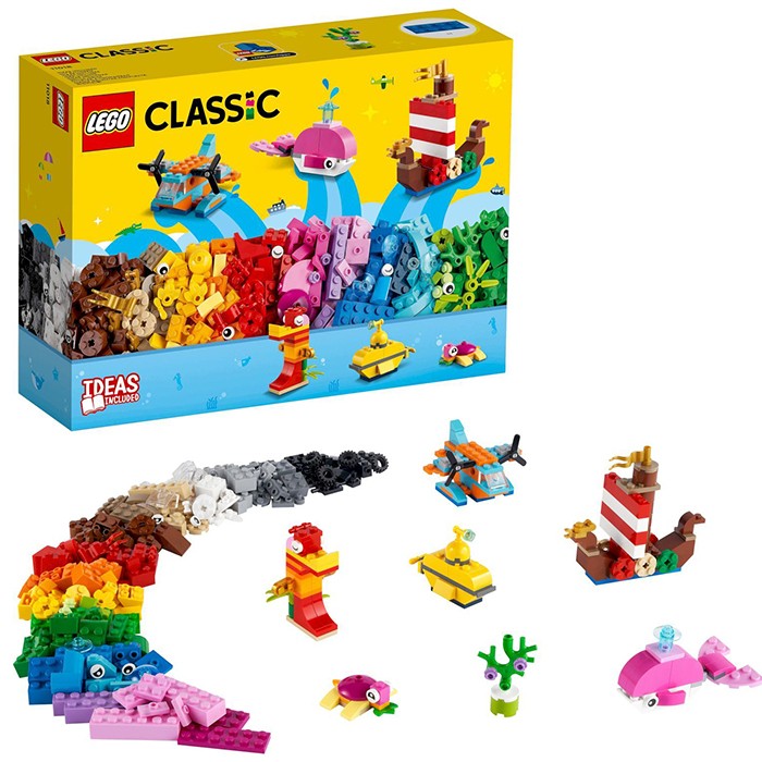 Констр-р LEGO 11018 CLASSIC Творческое веселье в океане