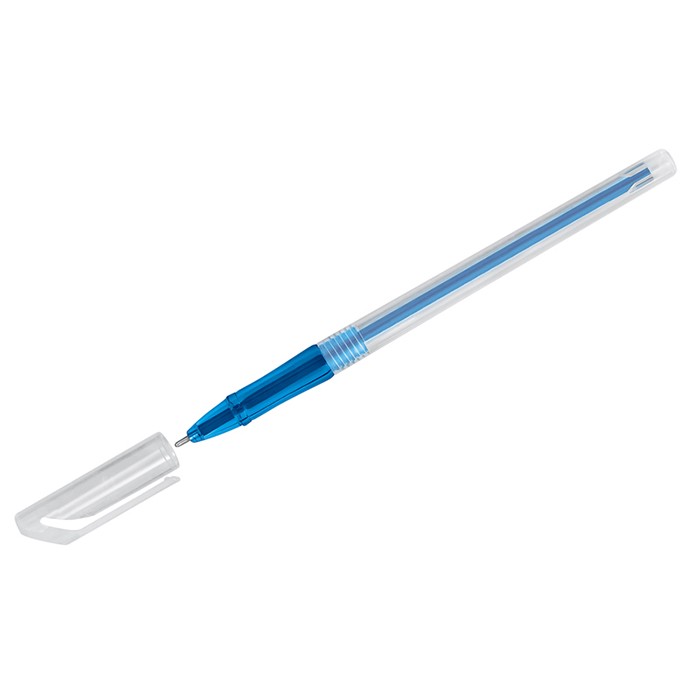 Ручка шарик синий на масляной основе OfficeSpace "N-Joy" 0,7мм ВР_21959
