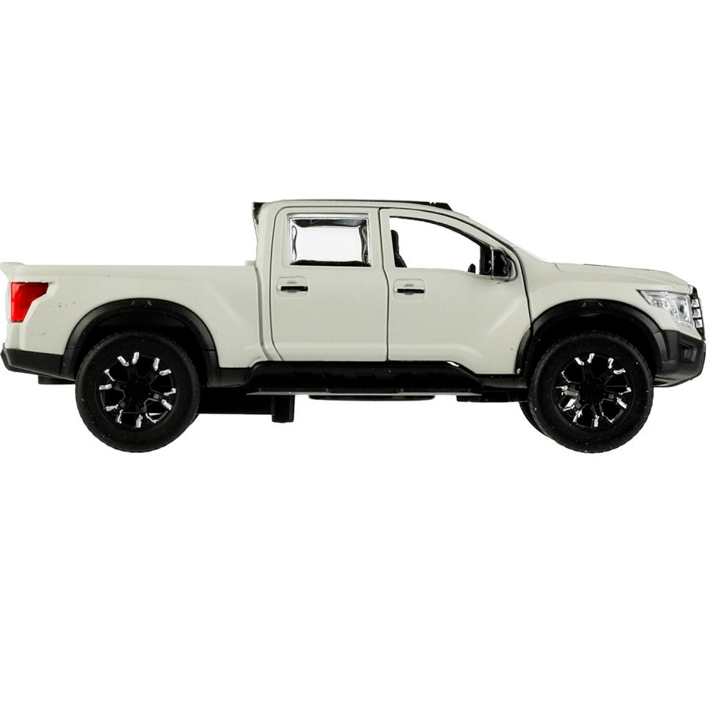 Модель TITAN-13MAT-GY NISSAN TITAN МАТОВЫЙ 12,5 см, двери, багаж, инерц, серый Технопарк в коробке /72/ 