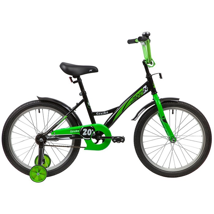 Велосипед 2-х 20" STRIKE черно-зеленый 203STRIKE.BKG20.