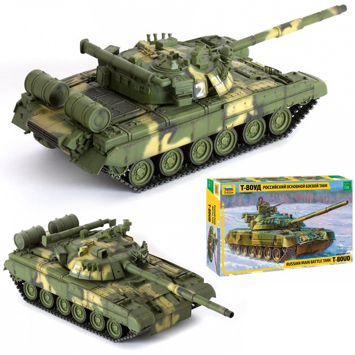 Сб.модель 3591 Танк Т-80УД