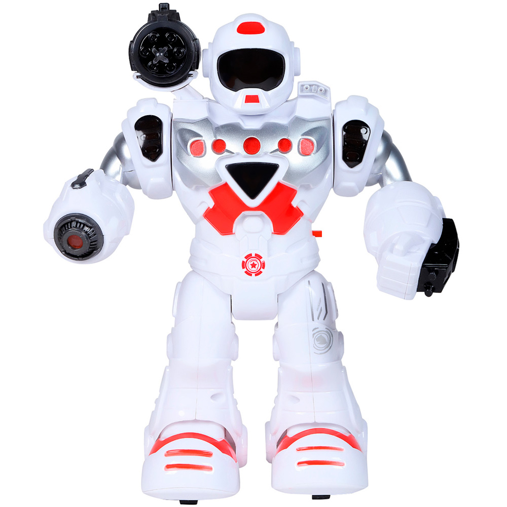 Робот Гриша на батарейках, стреляет ракетами, ходит, свет, музыка, проектор JB0404070