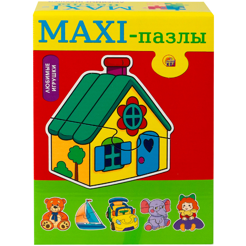 Пазл МАКСИ Любимые игрушки ПМ-8486