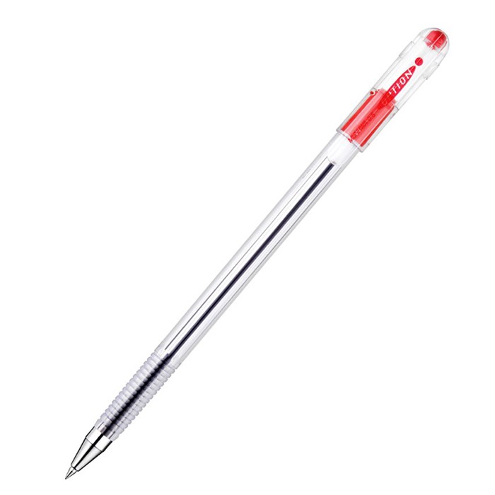Ручка шарик красная 0,5мм MunHwa Option 063645