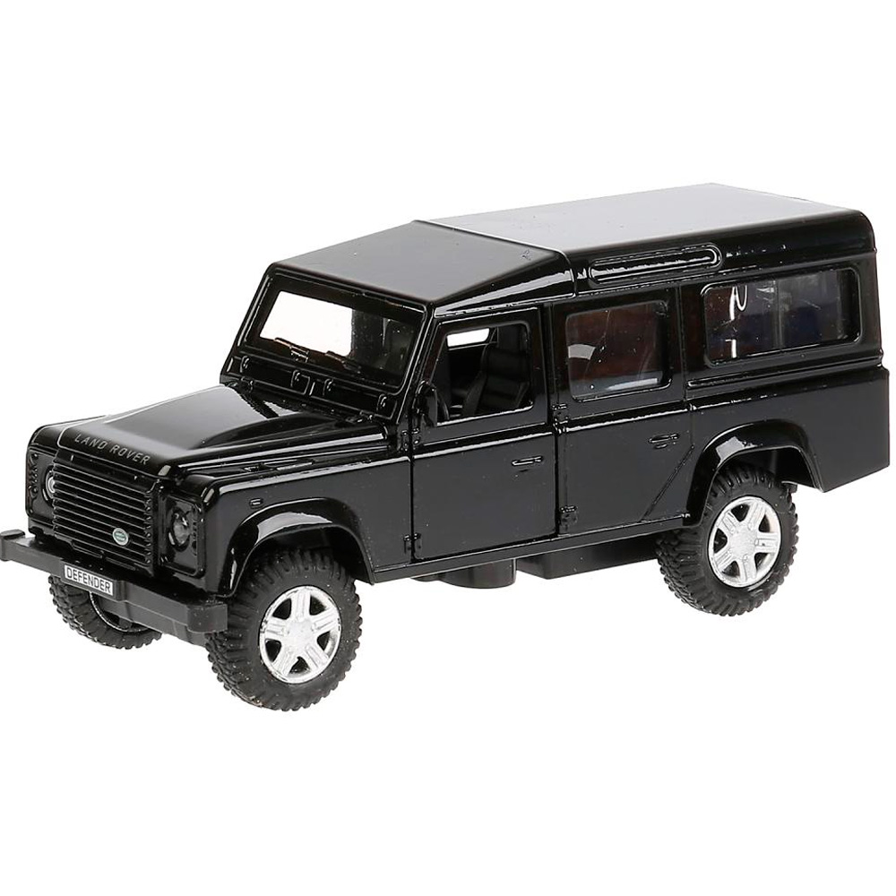 Модель DEFENDER-BK LAND ROVER DEFENDER черный Технопарк  в коробке