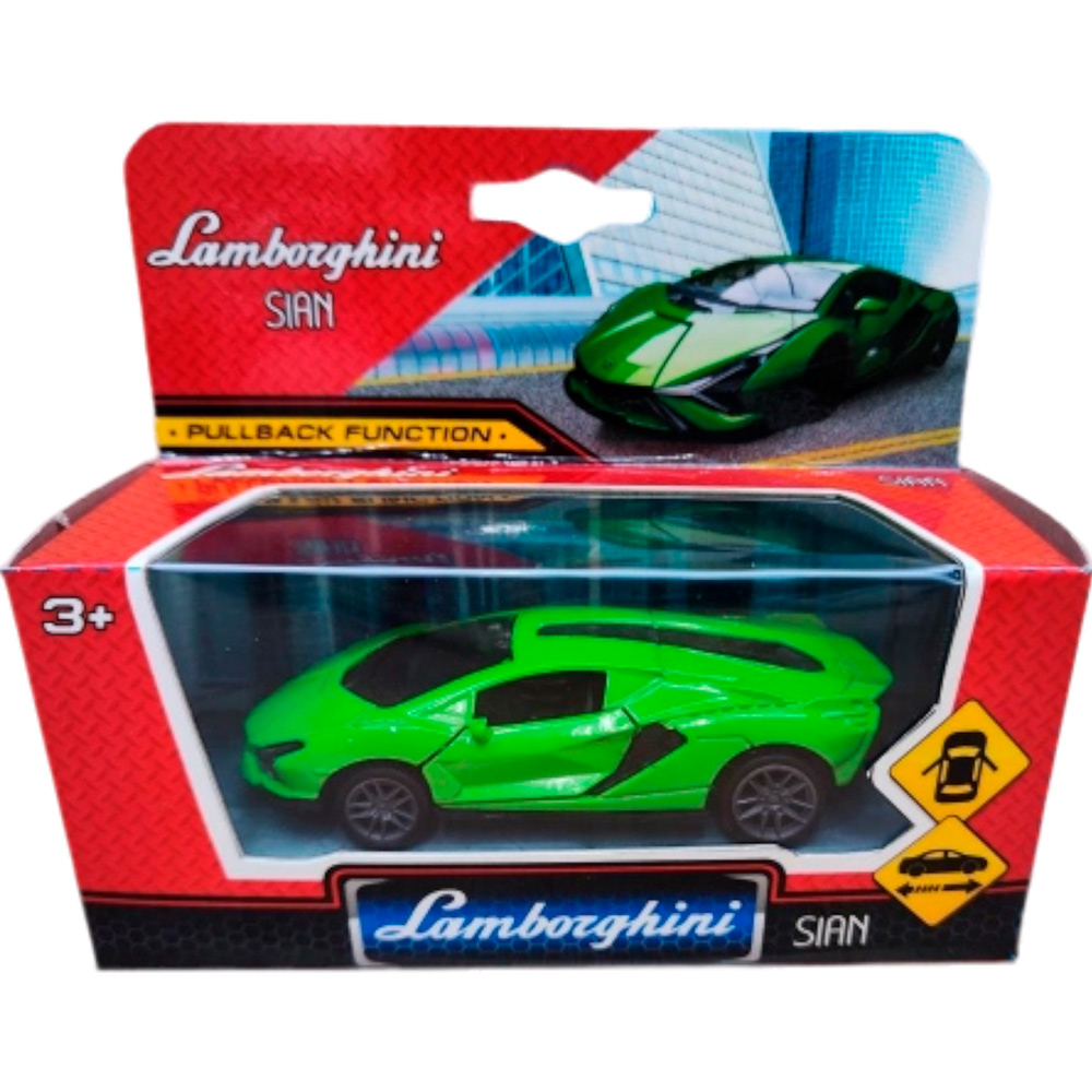 Модель lamborghini sian 10см инерц., двери Технопарк ST0033074K-W-R