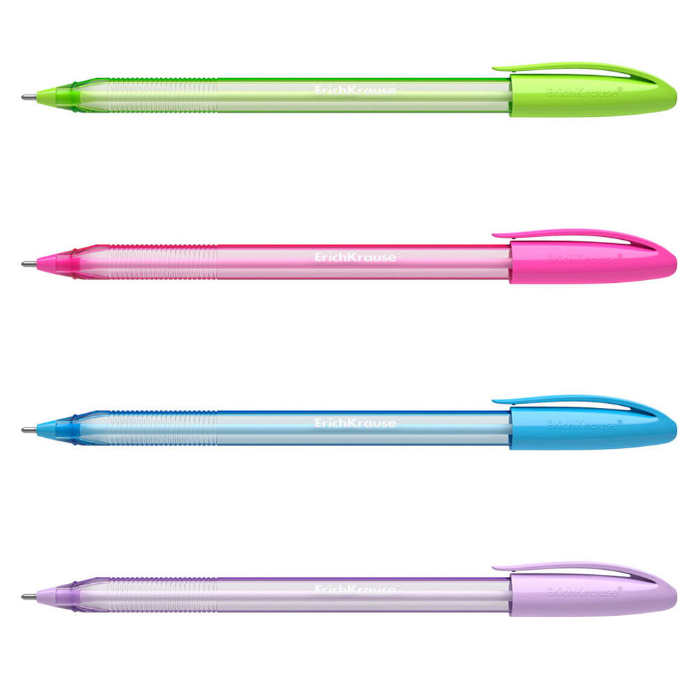 Ручка шарик синий U-108 Spring Stick 1.0, Ultra Glide Technology 58108 /Erich Krause/