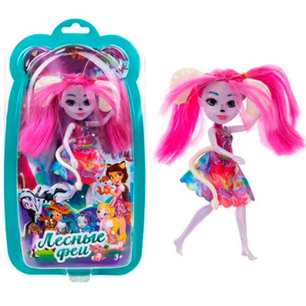 Кукла Лесные Феи 16 см с розовыми волосами Т24013 1toy