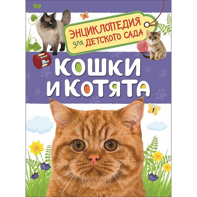 Книга 978-5-353-08776-2 Кошки и котята.Энциклопедия для детского сада.