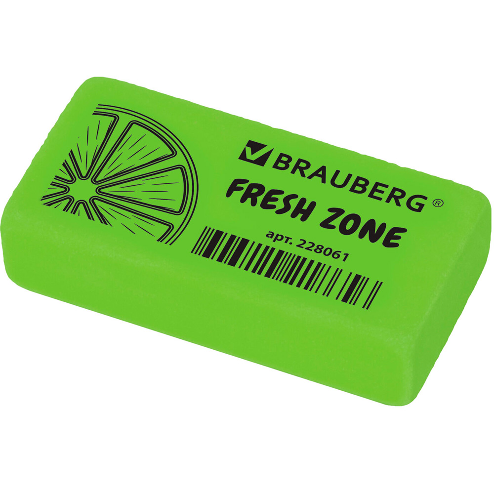 Ластик "Fresh Zone" ассорти 228061 BRAUBERG.