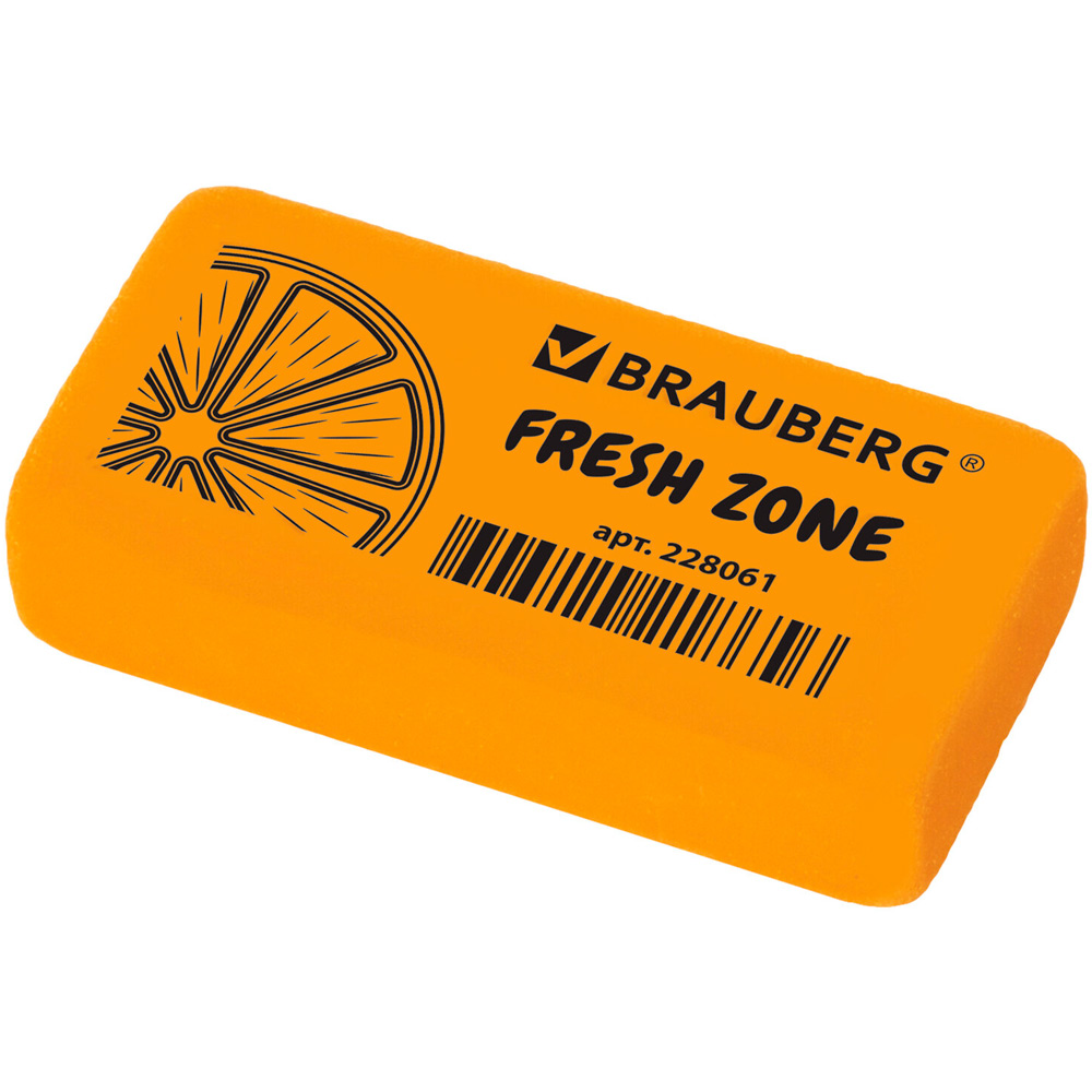 Ластик "Fresh Zone" ассорти 228061 BRAUBERG.