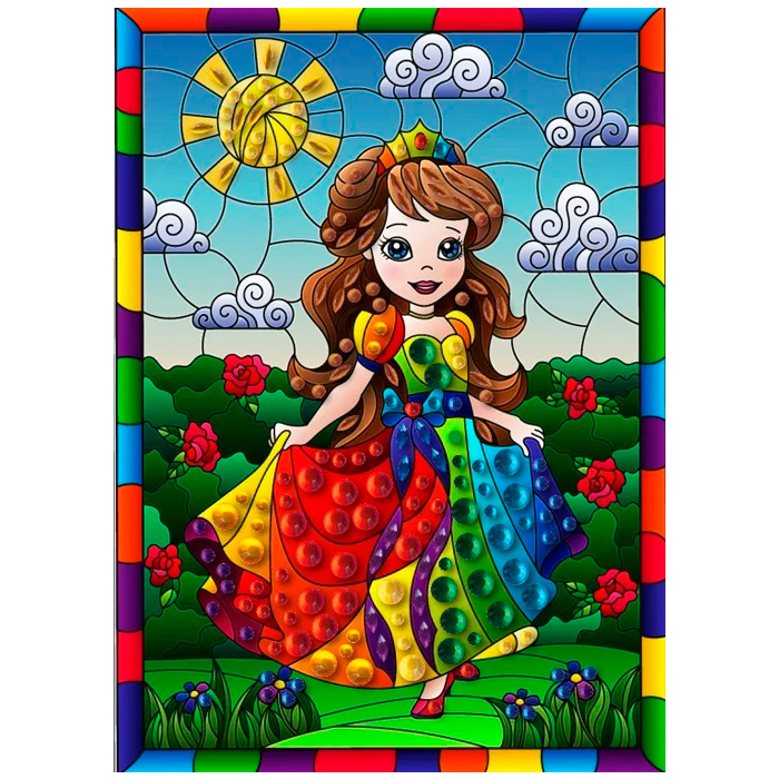 Набор для творчества Сказочные самоцветы Принцесса DT-1044-5