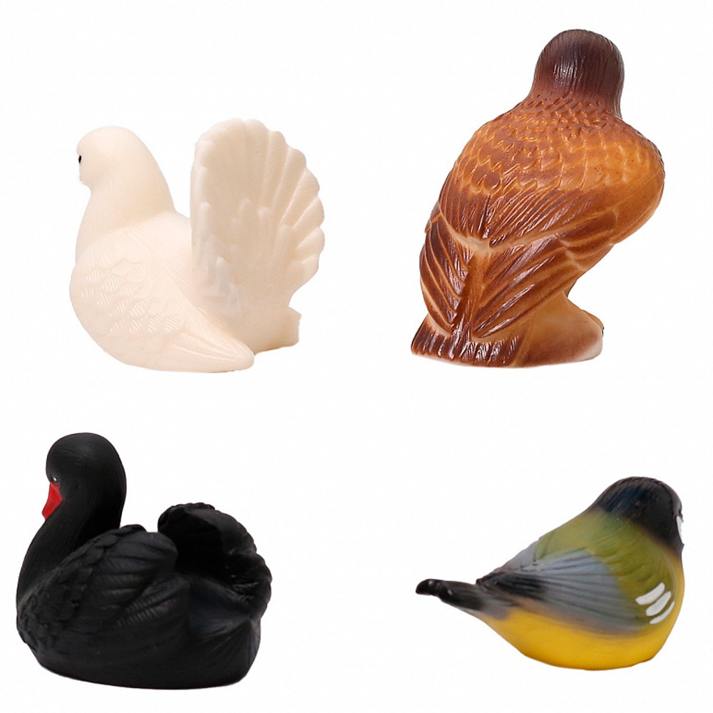 Набор резиновых игрушек Изучаем птиц. Коллекция 2. В4069