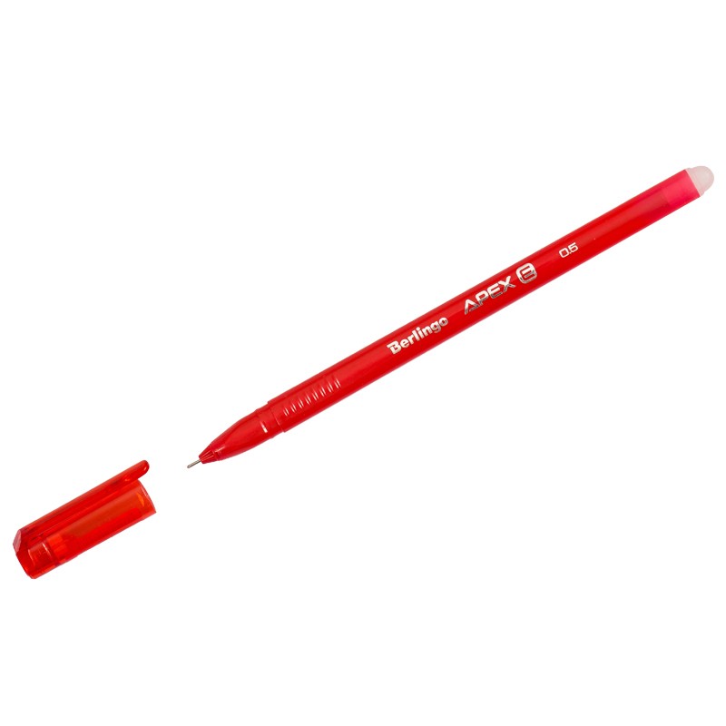 Ручка гелевая красный стираемая "Apex E" 0,5мм, трехгранная CGp_50213 Berlingo 