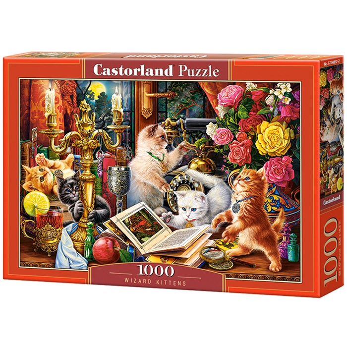 Пазл 1000 Волшебные котята С-104857 Castor Land