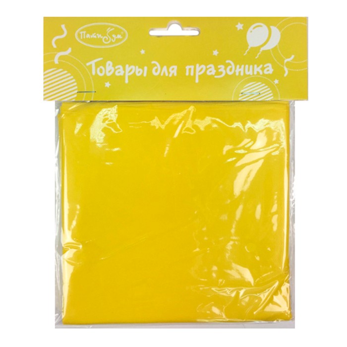 Скатерть Yellow 121см X 183см 6056452  полиэтиленовая