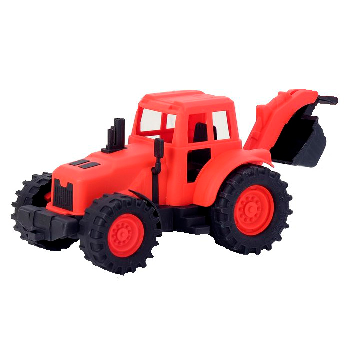 Трактор задний ковш 22 см красно-черный 22-201-2 KSC .