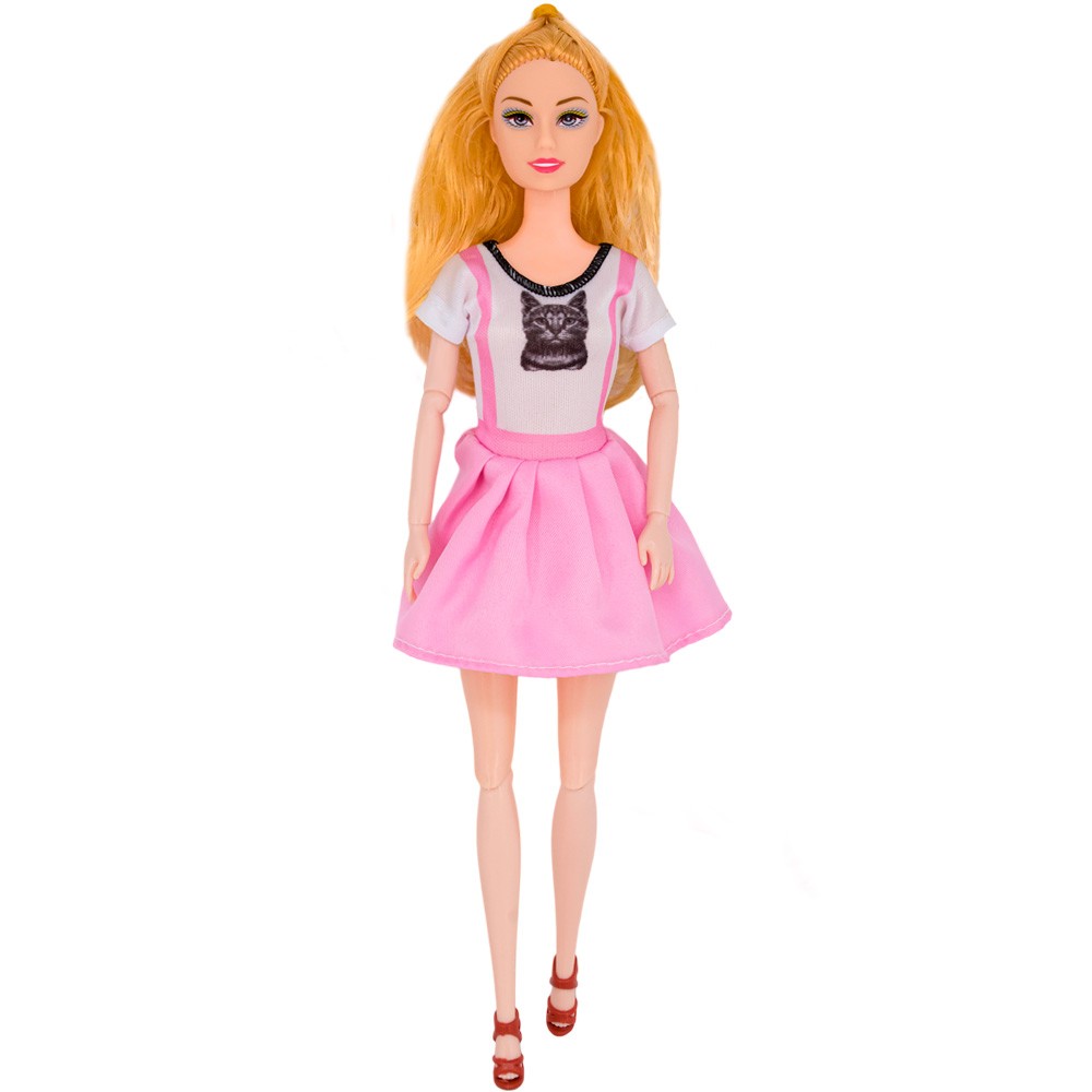 Кукла Miss Kapriz FCJ0845212 Мой гардероб с набором платьев в кор.